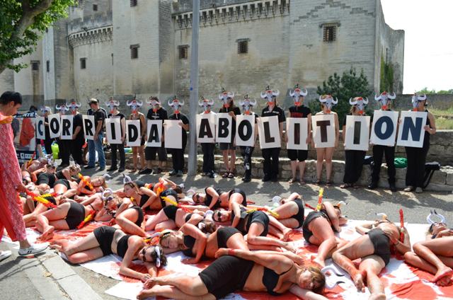 Manif du crac à Tarascon